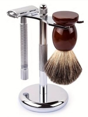Metal Razor & Brush Holder